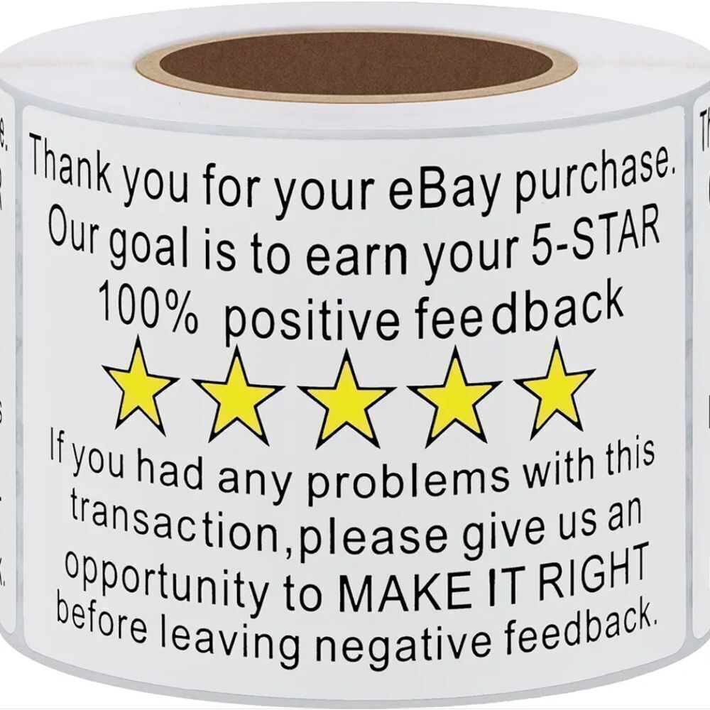 Seller Thank You Stickers